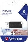 Verbatim 49062 PinStripe USB Flash Drive USB Stick 8GB Black - Image 14