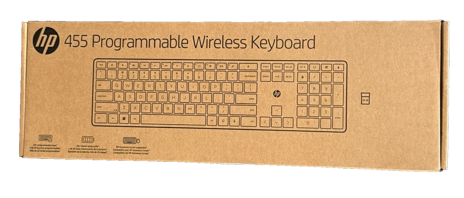 HP 455 Programmable Wireless keyboard/ Brand New - Image 4