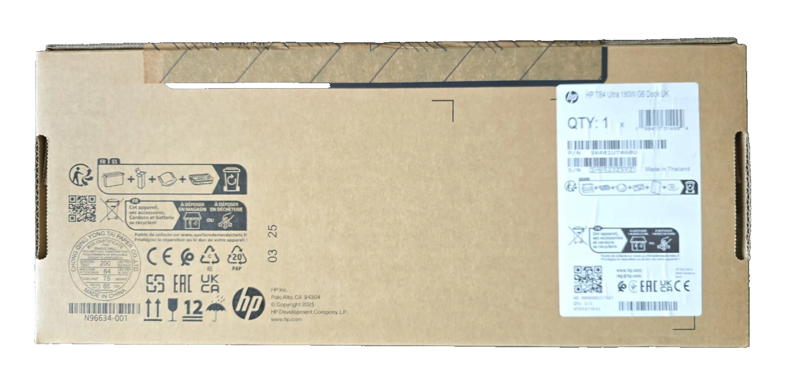 HP Thunderbolt 4 Ultra 180W G6 Dock/New-Sealed - Image 11