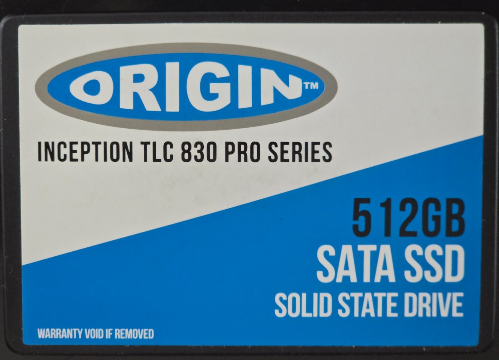 Origin Inception 512GB SSD TLC 830 PRO SERIES/Slightly Used-Good/100% Health - Image 3