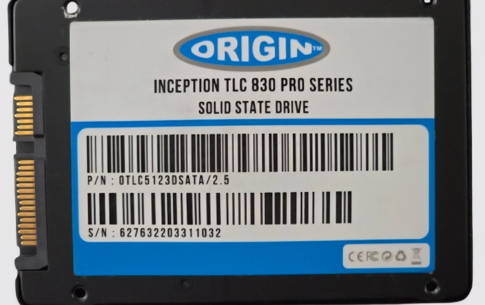 Origin Inception 512GB SSD TLC 830 PRO SERIES/Slightly Used-Good/100% Health - Image 8