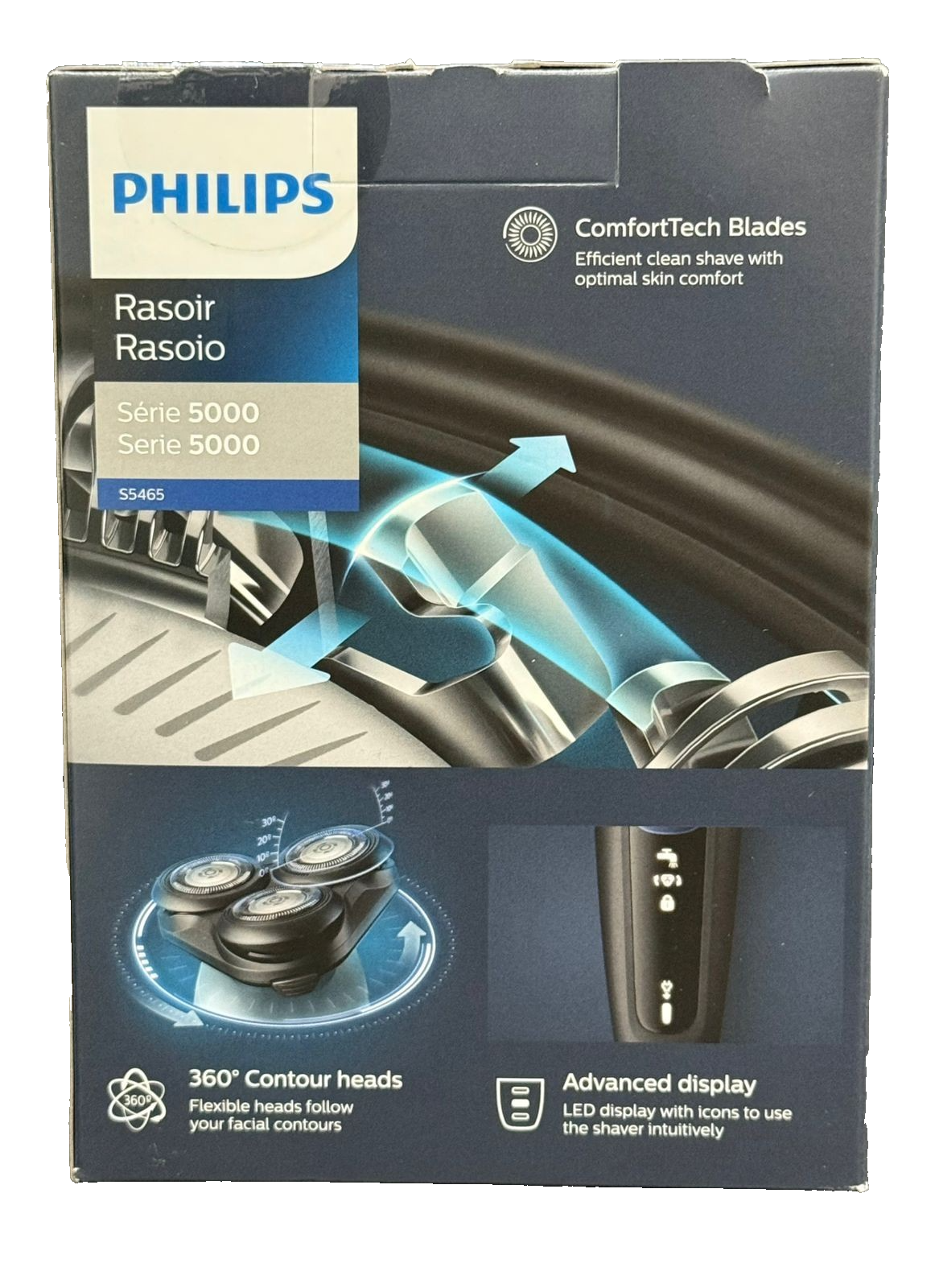 Philips Series 5000 Wet & Dry Electric Shaver (Model S5466/18)/Sealed - Image 8