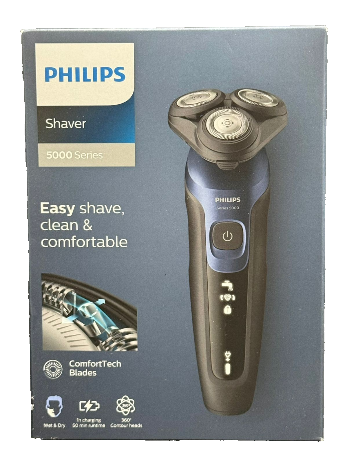 Philips Series 5000 Wet & Dry Electric Shaver (Model S5466/18)/Sealed - Image 15