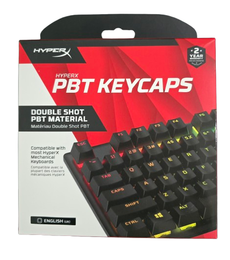 HyperX Full key Set Keycaps PBT Black/New-Sealed - Image 3