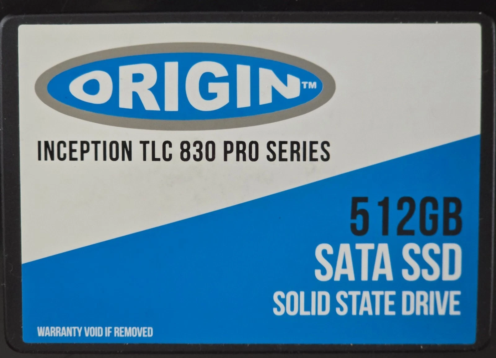 Origin Inception 512GB SSD TLC 830 PRO SERIES/Slightly Used-Good/100% Health - Image 4