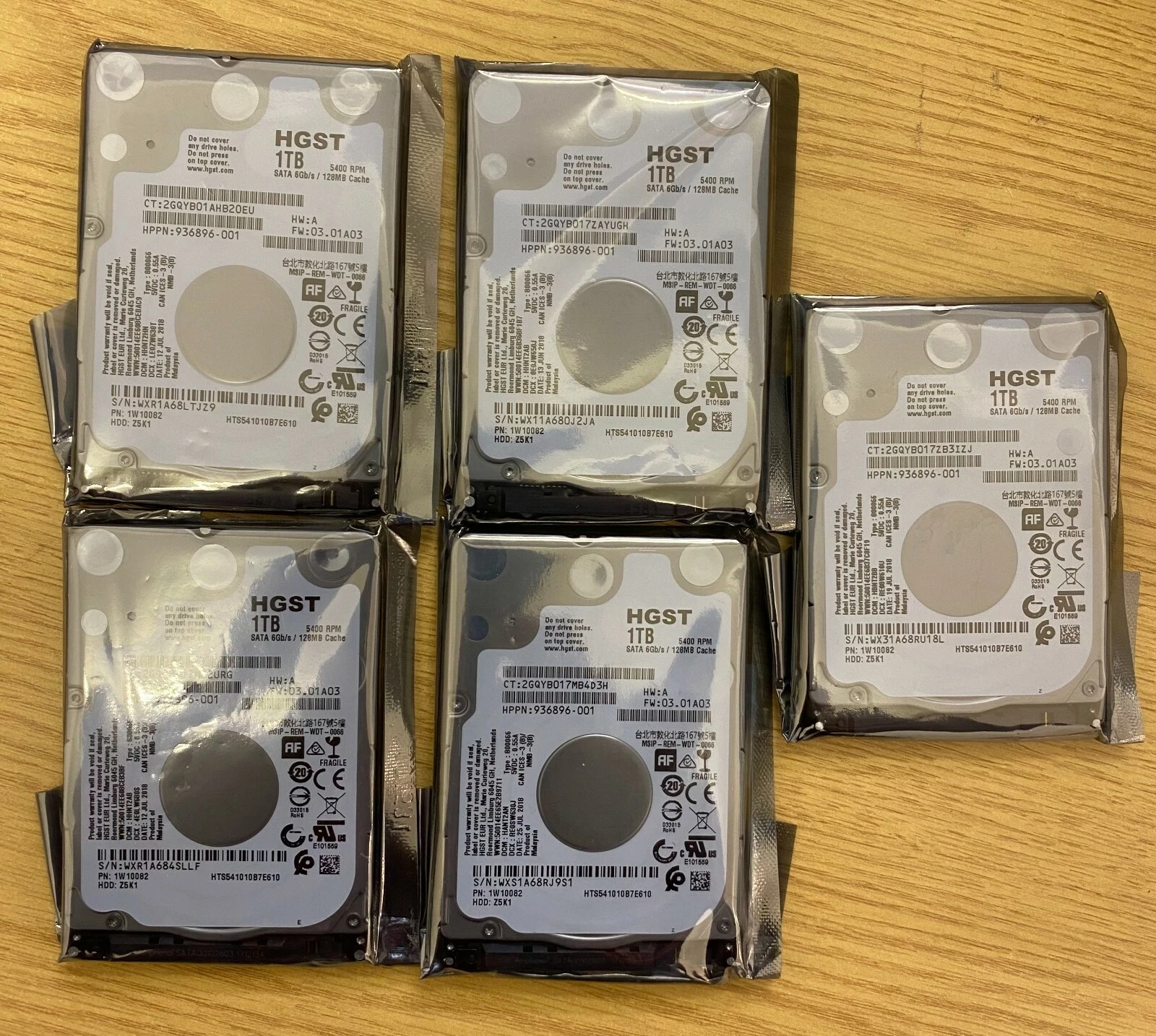 HGST 1TB 5400RPM 32MB 2.5" Internal Hard Drive 1TB Laptop HDD- - Image 3