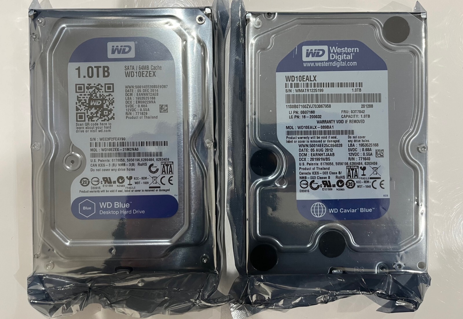 Western Digital 1 TB SATA WD10EALX 7200rpm 64MB HDD 3,5 " Hard Drive-Low Used - Image 10