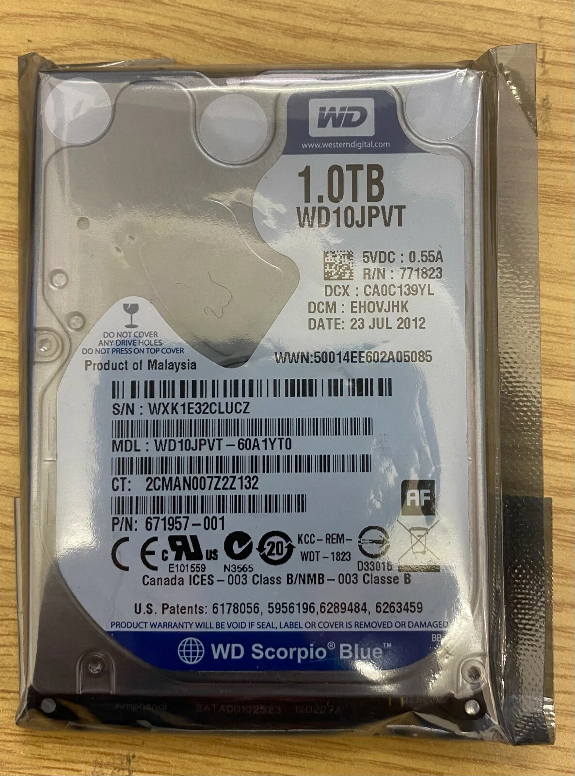 Western Digital Blue 1TB SATA 2.5" Laptop Hard drive HDD 5400 RPM. - Image 24