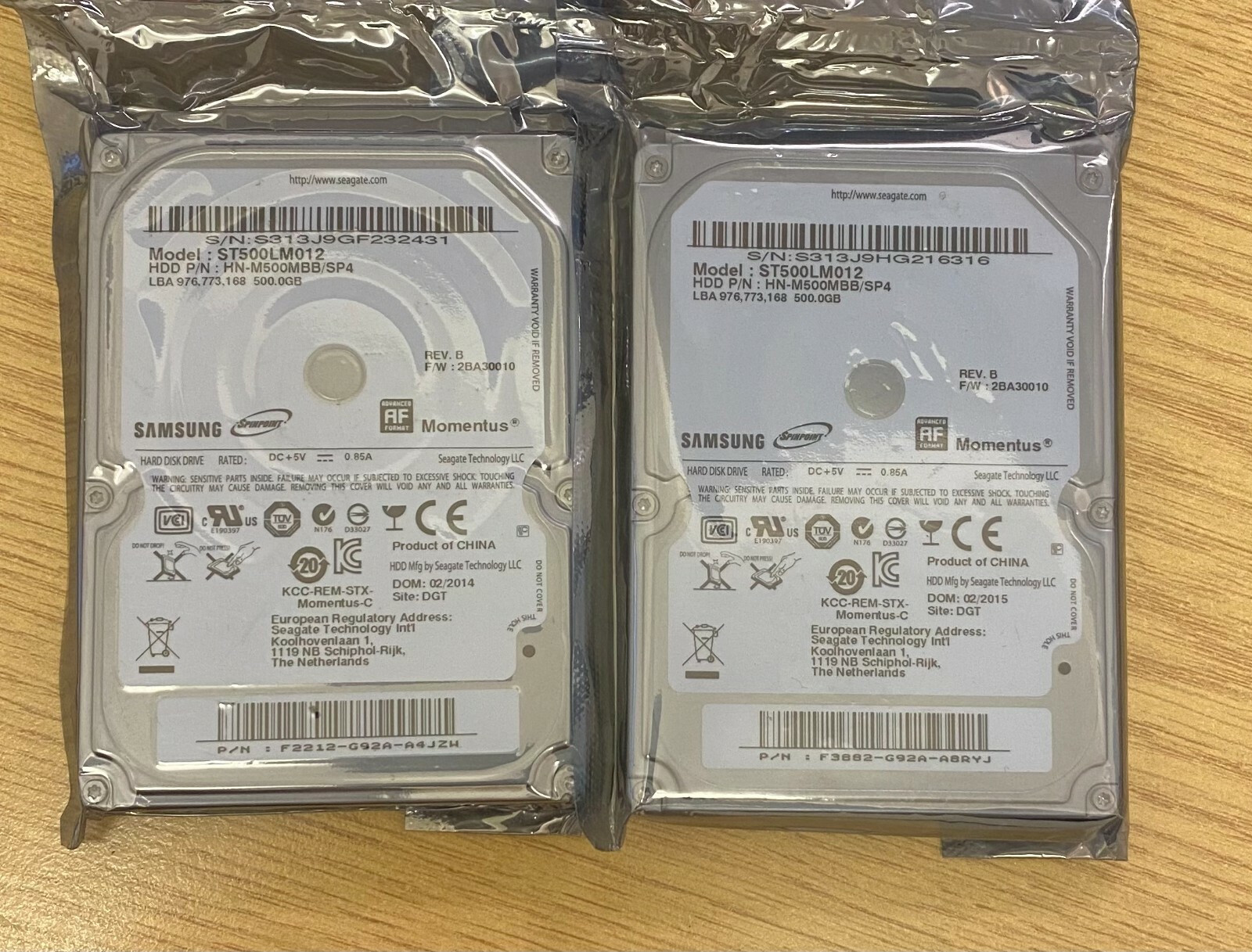 SAMSUNG 500GB SATA HARD DRIVE LAPTOP APPLE MACBOOK ST500LM012 - Image 9