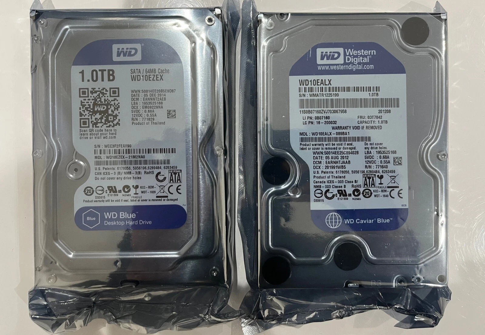Western Digital 1 TB SATA WD10EALX 7200rpm 64MB HDD 3,5 " Hard Drive-Low Used - Image 11