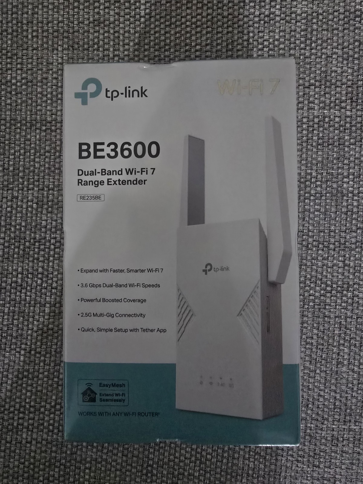 TP-Link RE235BE Wi-Fi 7 Range Extender – 3.6 Gbps Dual-Band with 2.5G Port NEW - Image 19