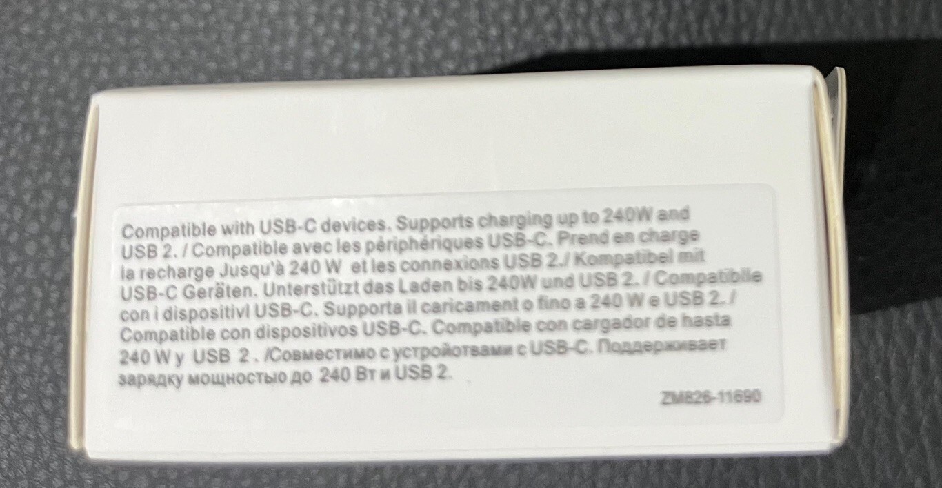 Apple 240W USB-C Super Fast Charge Cable 2m Brand New Sealed Box - Image 6
