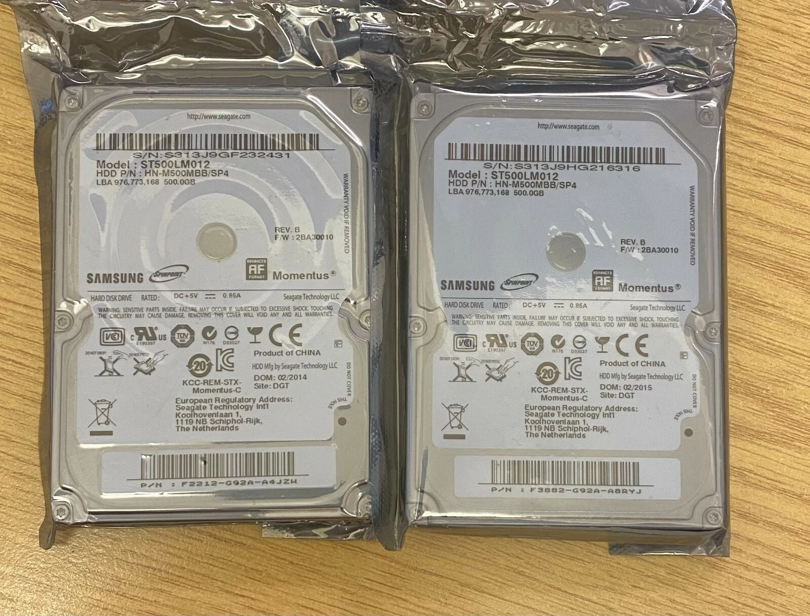 SAMSUNG 500GB SATA HARD DRIVE LAPTOP APPLE MACBOOK ST500LM012 - Image 10