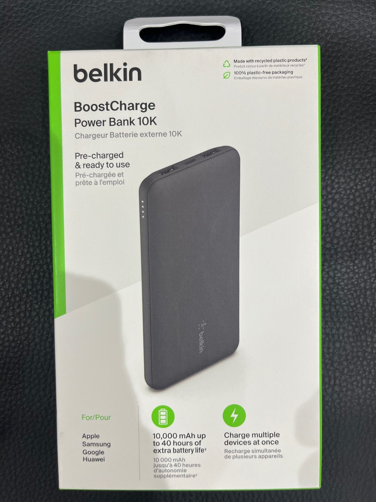 Belkin BoostCharge 10,000 mAh Portable Charger BRAND NEW SEALED/BOXED - Image 2