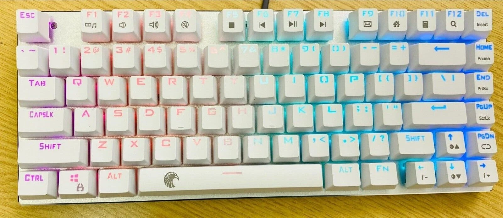 TKL Wireless Gaming Keyboard Mechanical Bluetooth & Type-C Wired Rainbow LED - Image 26