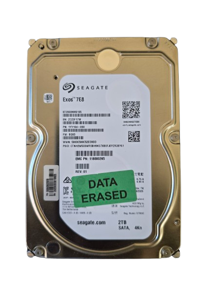 Seagate Exos 7E8 2TB 3.5" SATA Internal HDD ST2000NM0105-Used-Good /100% Health - Image 4