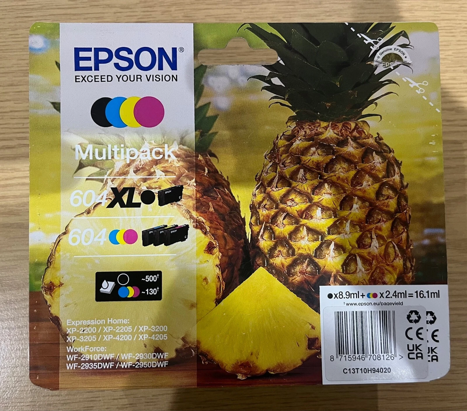 Epson 604XL Black Epson 604 CMY Multipack Ink Cartridges-Expiry 2026 - Image 23