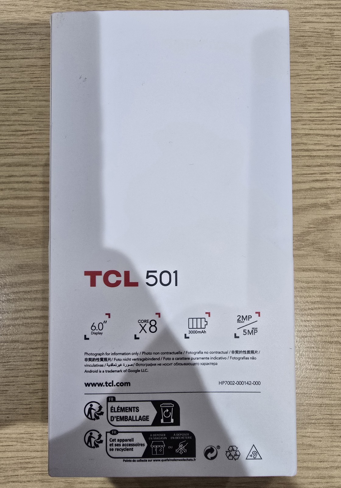 TCL 501 Mobile Phone 2GB RAM 32GB ROM 6.0-Brand New - Image 4