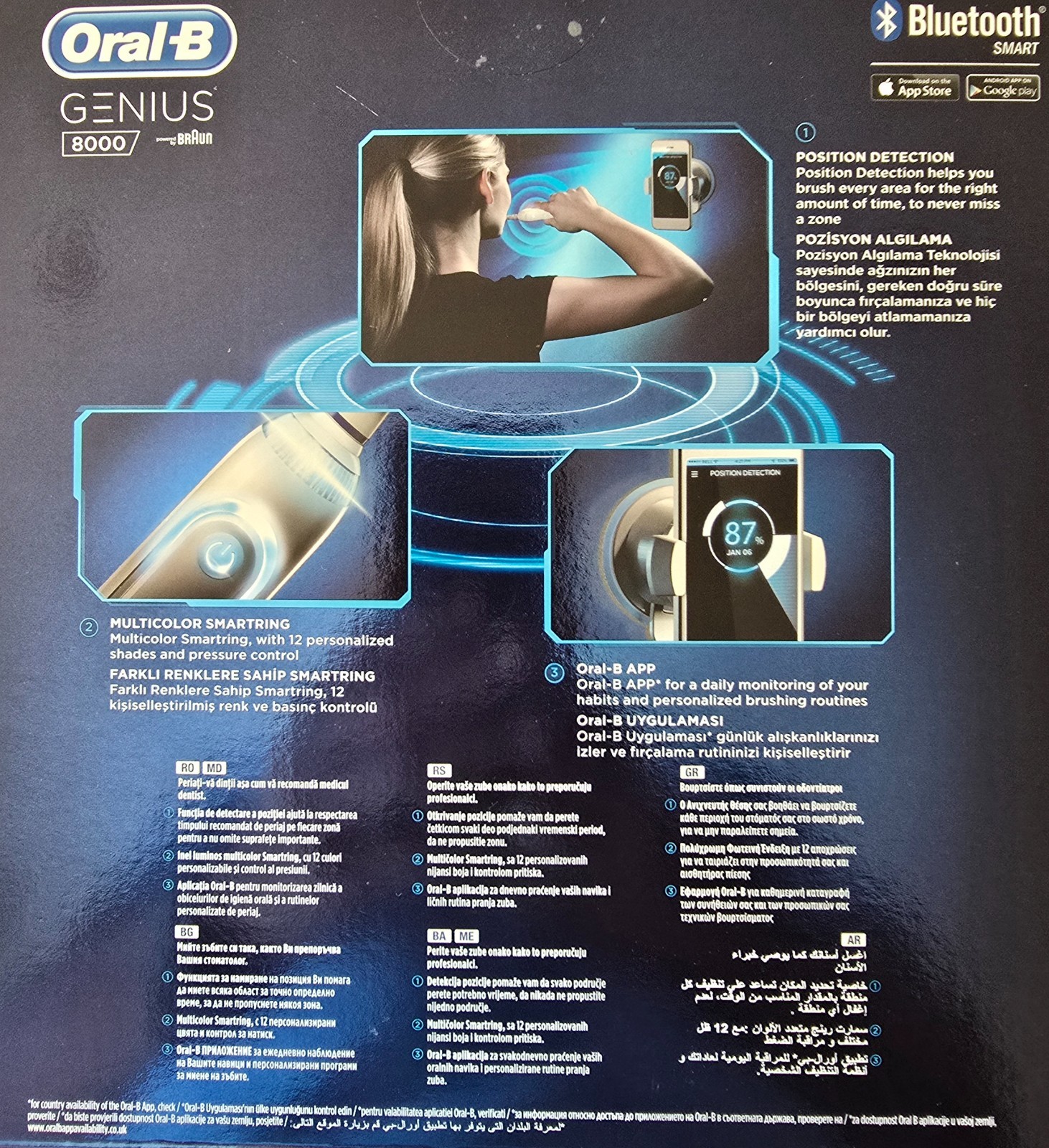 Oral-B Genius 8000 Electric Toothbrush with Bluetooth - Sealed - Image 14
