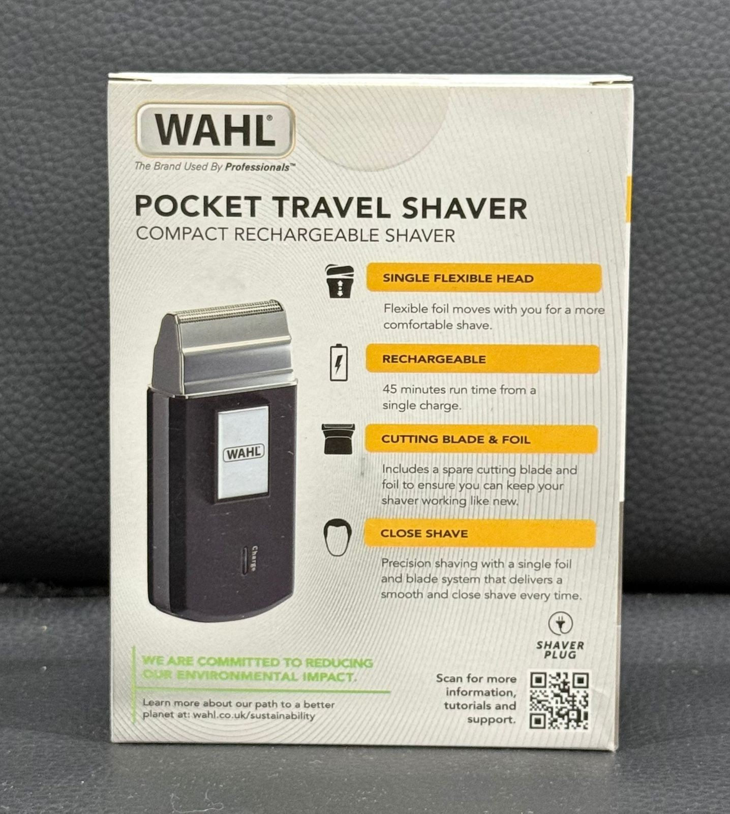 Wahl Pocket Travel Shaver 3615-0403 Cordless, Compact with Flexible Foil/ Sealed - Image 14