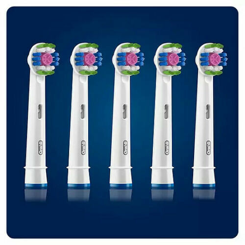 Oral-B White Power Toothbrush Refill Heads - Clean Maximiser Technology - 5 Pack - Image 22