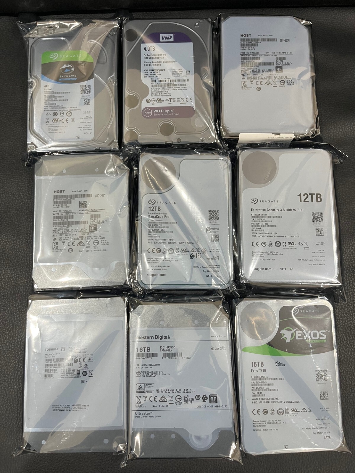 HARD DRIVE 3.5" 1TB 2TB 3TB 4TB 6TB 12TB 16TB SATA HDD CCTV DESKTOP PC DVR lot - Image 4