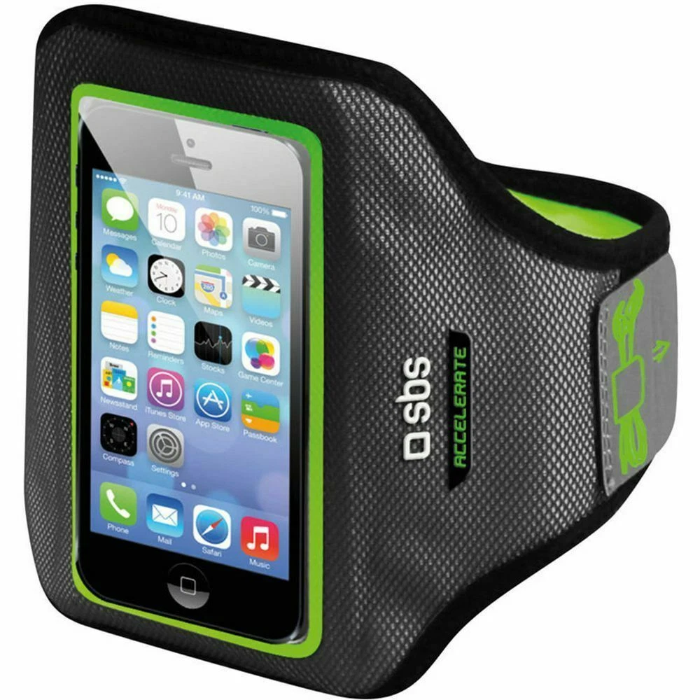 SBS MOBILE UNIVERSAL ARMBAND FOR SMARTPHONE ACCERALATE GREEN XL - Image 12