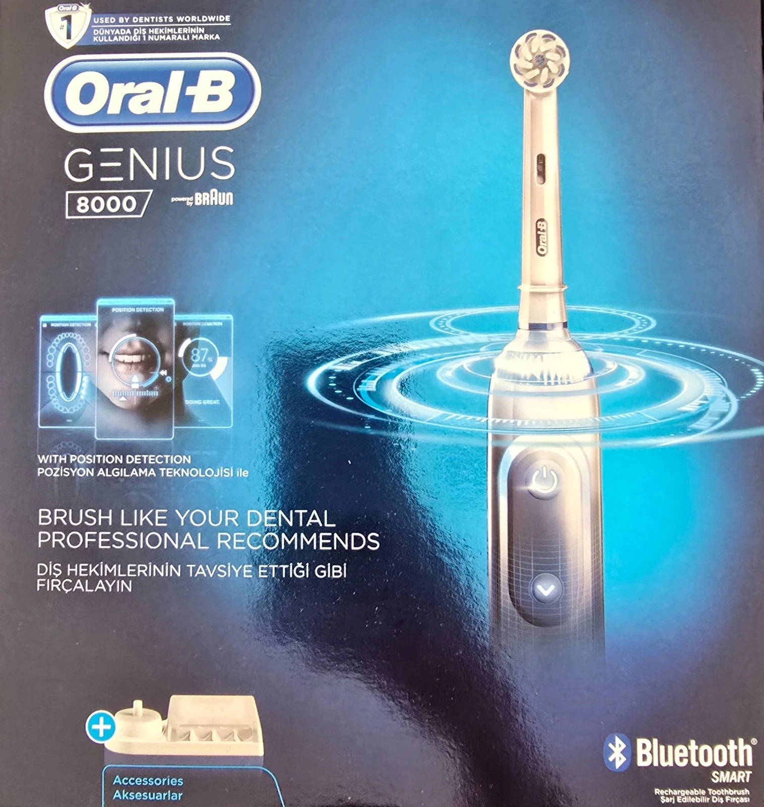 Oral-B Genius 8000 Electric Toothbrush with Bluetooth - Sealed - Image 7