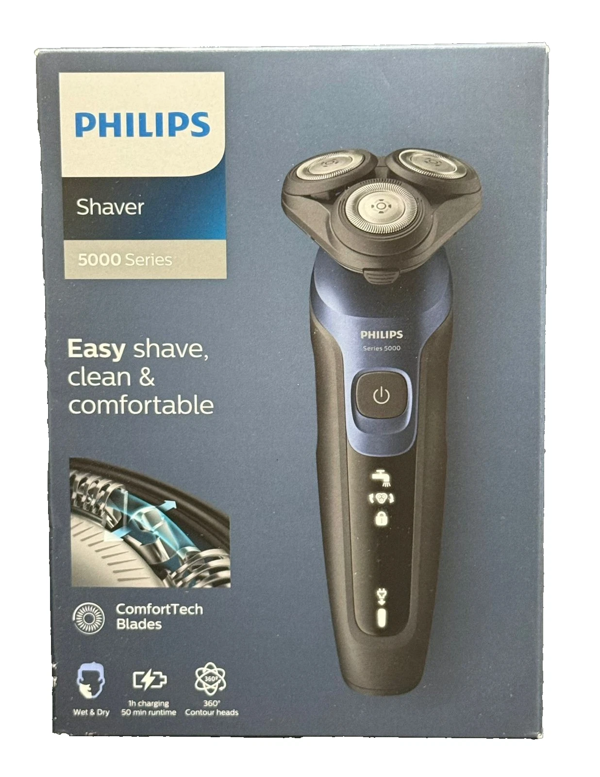 Philips Series 5000 Wet & Dry Electric Shaver (Model S5466/18)/Sealed - Image 16