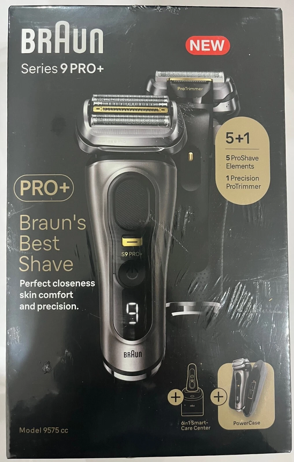 Braun Series 9 Pro Shaver with Cleaning & Charging Station & Power Case, 9575cc - Image 18