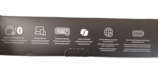 HP 960 Ergonomic Split Layout Wireless Keyboard/ New-Sealed - Image 20