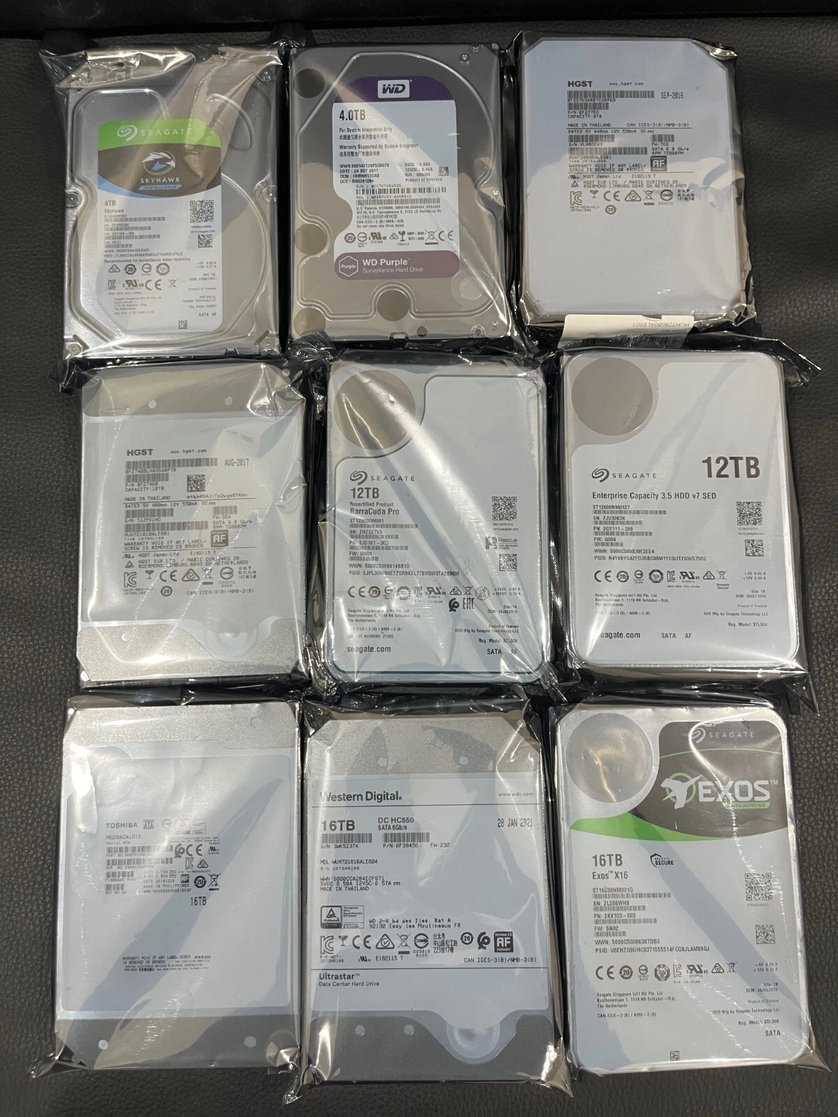 HARD DRIVE 3.5" 1TB 2TB 3TB 4TB 6TB 12TB 16TB SATA HDD CCTV DESKTOP PC DVR lot - Image 5