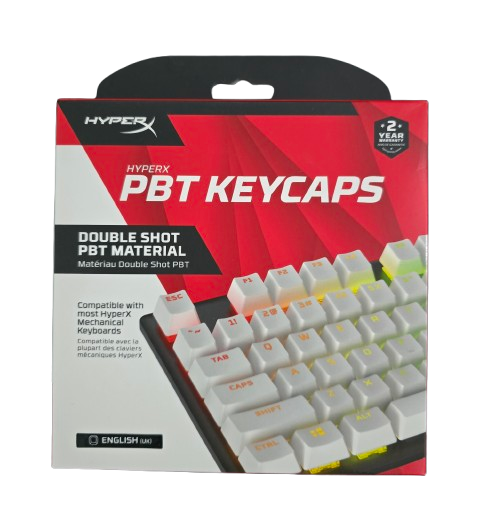HyperX Full key Set Keycaps PBT White/New-Sealed - Image 22