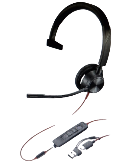 Hp Poly Hp Poly Blackwire 3315 Monaural Microsoft Teams Certified/New-Sealed - Image 13