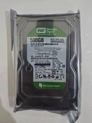 WD Green 500GB WD500AADS 3.5 " SATA Internal HD CCTV DVR-Brand New Sealed - Image 11