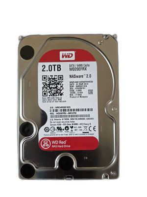WD Red 2TB 3.5" NAS Hard Drive WD20EFRX SATA 64MB Cache/Used-Good/100% Health - Image 8