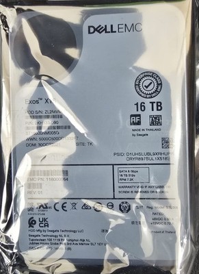 Dell EMC Exos X16 16TB 7.2K SATA LFF 3.5" Hard Drive HDD ST16000NM005G Brand New - Image 7