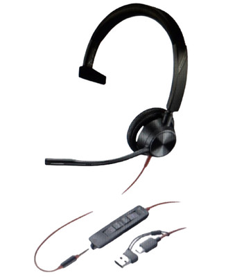 Hp Poly Hp Poly Blackwire 3315 Monaural Microsoft Teams Certified/New-Sealed - Image 15