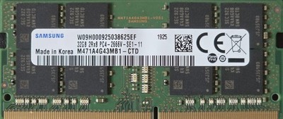 SAMSUNG 32GB (M471A4G43MB1-CTD ) Good - 100% Health - Image 6