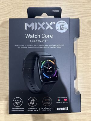 Mixx SmartWatch Watch Core Bluetooth black . Brand New Sealed - Image 26