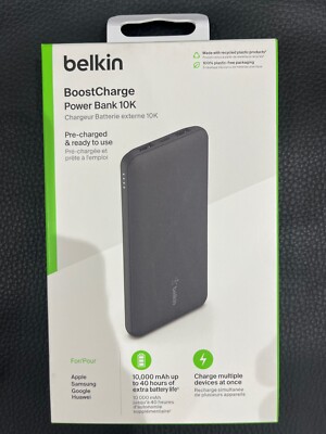 Belkin BoostCharge 10,000 mAh Portable Charger BRAND NEW SEALED/BOXED - Image 4