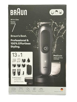 Braun All-in-One Series 7, AIO7545, 12in1 Grooming Kit Blue( opened box )/Sealed - Image 19