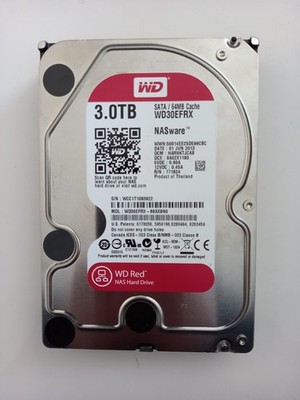 WD Red WD30EFRX 3TB SATA III 3.5" 64MB 5400RPM NAS HDD/Used-Good/100% Health - Image 14