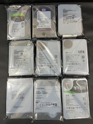 HARD DRIVE 3.5" 1TB 2TB 3TB 4TB 6TB 12TB 16TB SATA HDD CCTV DESKTOP PC DVR lot - Image 6