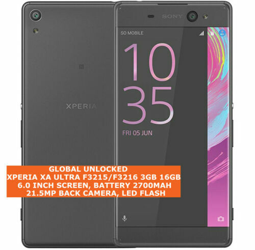 Sony Xperia XA 16GB Single-SIM Smartphone White (F3111)/Brand New