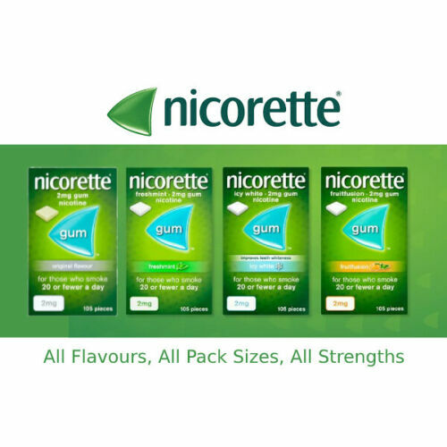 NICORETT FRESH MINT MOUTHSPRAY 1MG 2 x 150 DUO SPRAY NICOTINE NO SMOKING - Image 12