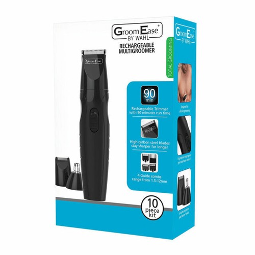 Wahl Deluxe Cordless Hair Clipper Trimmer Kit - Complete Grooming Set-Brand New - Image 30