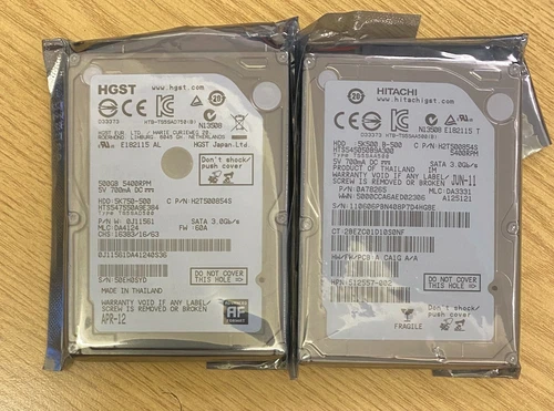 HGST Travelstar Sata 500GB Hitachi 2.5" 3.0 Gbps Hard Drive PS3 5400rpm.New - Image 13
