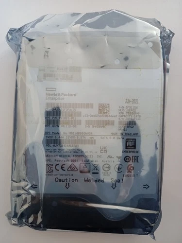 HP 14TB 3.5in SATA-III 6Gbps 7.2K HDD WUH721414ALE604/Used-Good/100% Health - Image 4