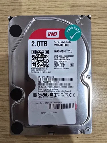 Western Digital Red 2TB 3.5 Inch NAS HDD SATA - Used-100%/Good Health - Image 10